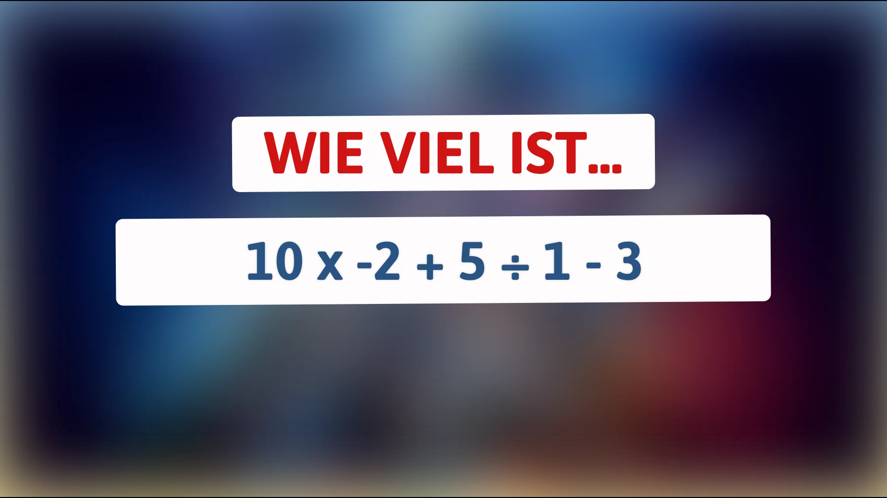 Nur 5% der Menschen können dieses geniale Mathe-Rätsel knacken: Bist du schlau genug, um die Lösung zu finden?"