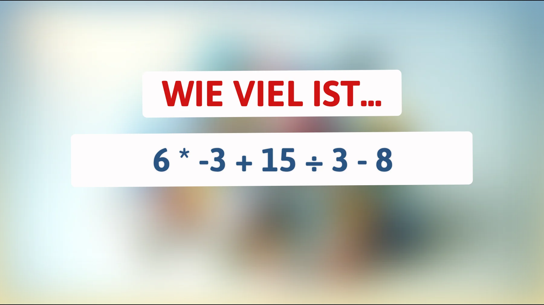 Nur für Genies: Kannst du dieses scheinbar einfache Mathe-Rätsel lösen? Die überraschende Antwort!"